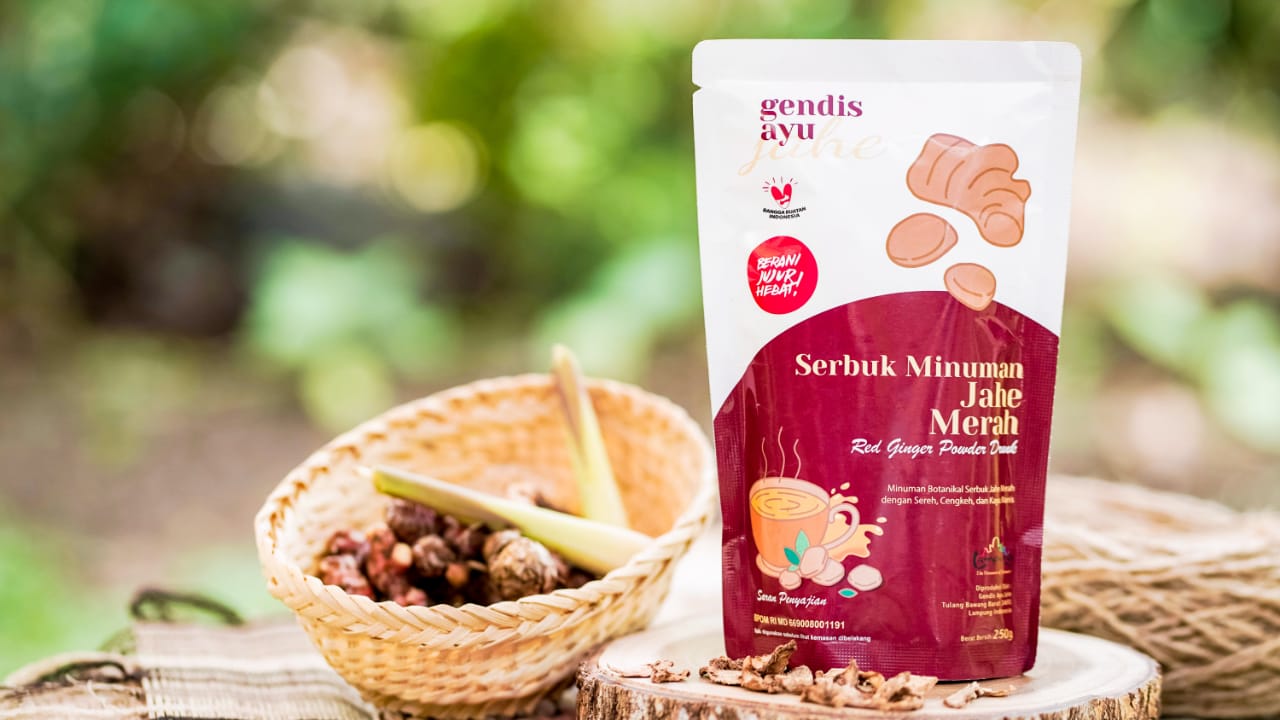 Minuman Botanikal Jahe Merah 250 g