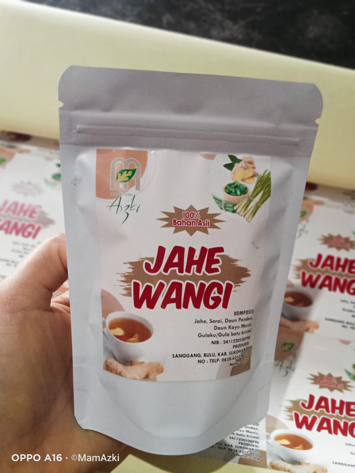 Minuman Herbal Jahe Wangi