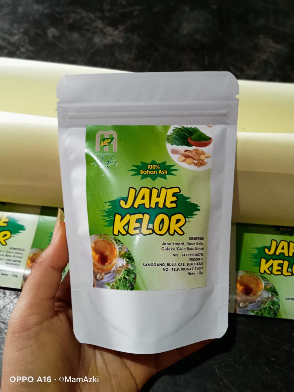 Minuman Herbal Jahe Kelor