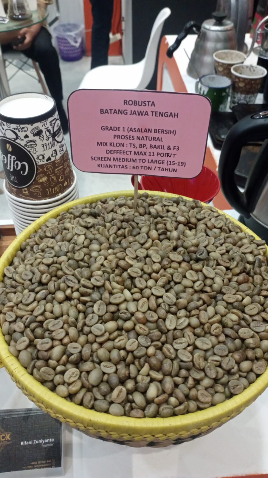 GREENBEAN ROBUSTA GRADE 1