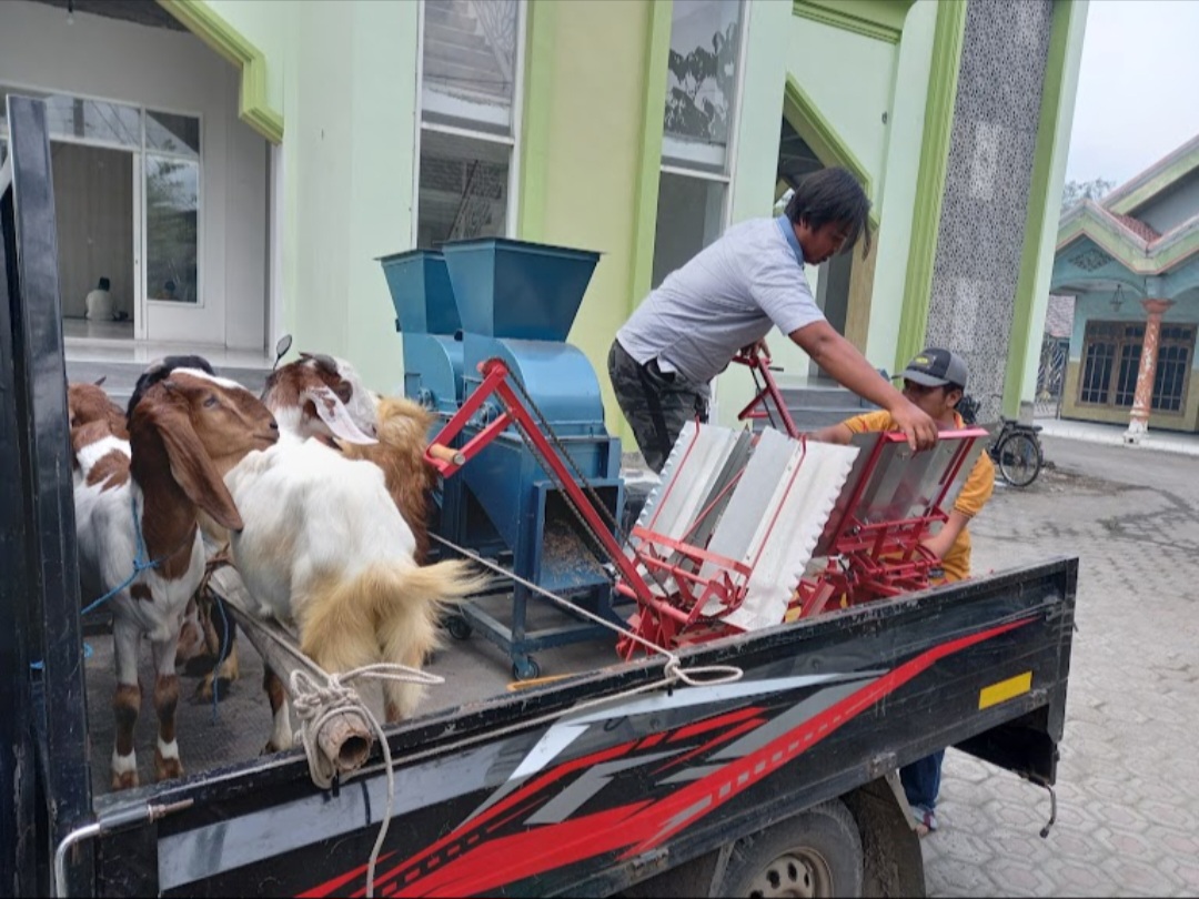 Sapi, Kambing, ikan, alat mesin pertanian