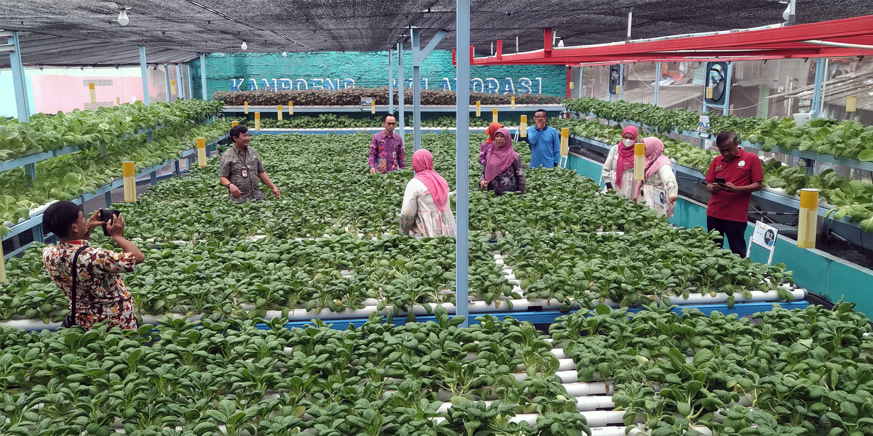 Greenhouse Hidroponik Terpadu Berbasis Teknologi