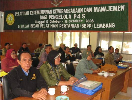 PELATIHAN KEPEMIMPINAN KEWIRAUSAHAAN DAN MANAJEMEN BAGI PENGELOLA P4S